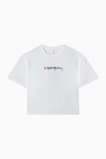 Logo T-shirt in Cotton