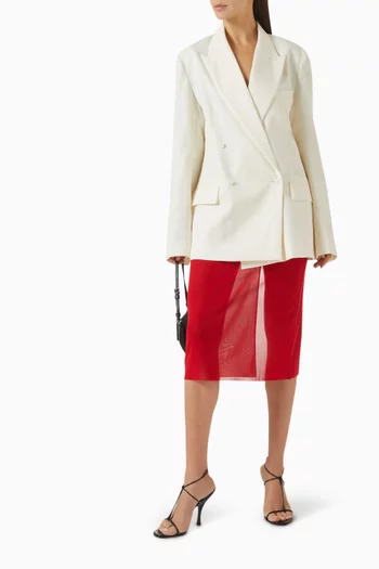 Suva Sheer Skirt in Mesh