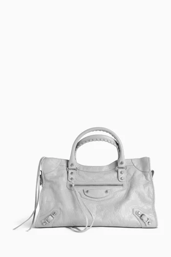 Medium Le City Bag in Arena Lambskin