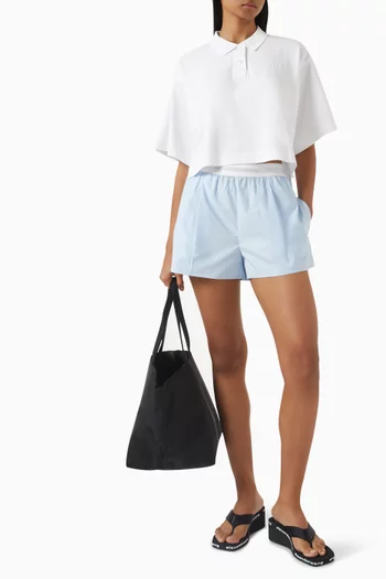 Logo Boxer Shorts in Cotton