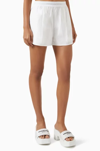 Logo Boxer Shorts in Cotton