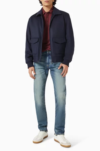 تي شيرت بولو باريس قطن وحرير بوس x بيكهام