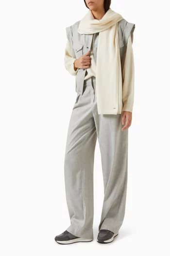 بنطال تافلونج صوف فلانيل