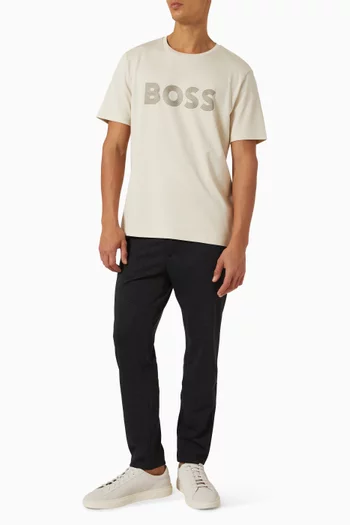 Gloss Logo T-shirt in Pima Cotton