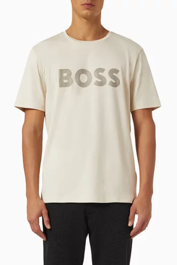 Gloss Logo T-shirt in Pima Cotton