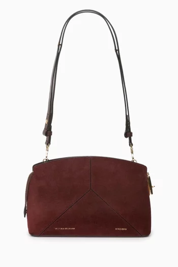 Victoria Crossbody Bag in Suede