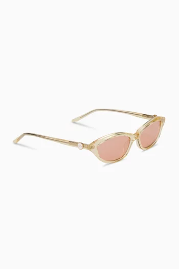 Serene Sunglasses in Acetate