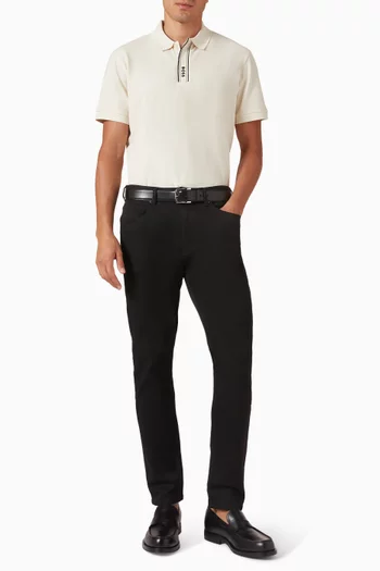 تي شيرت بولو بادي قطن مطاطي