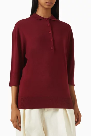 تي شيرت بولو روفو كشمير وصوف