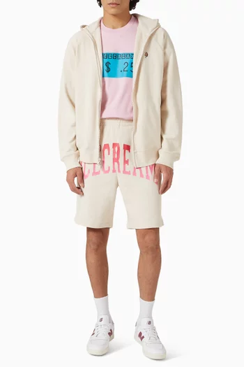 Gradient Shorts in Cotton