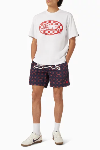 Monogram Running Dog Swim Shorts