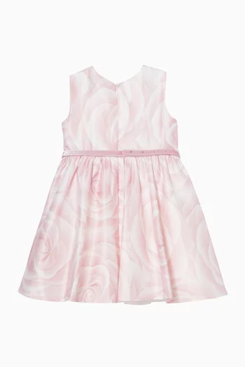 فستان بنقشة زهور