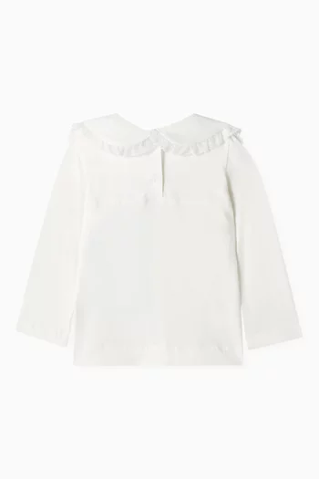 Bow T-Shirt in Cotton