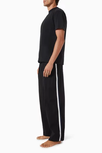 بنطال بيجاما قطن بوبلين عضوي