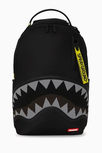 Shark Central Yellow Tape Backpack