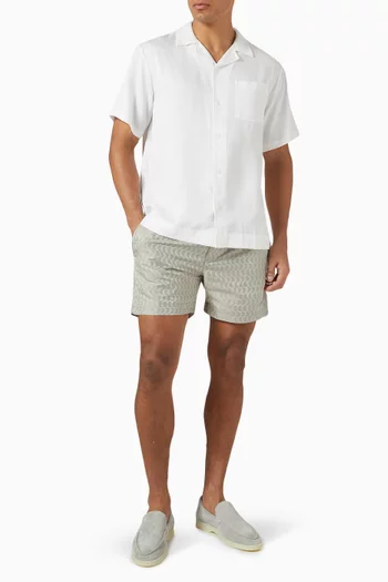 Button-up Shirt in Tencel™ Lyocell