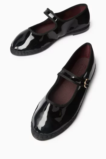 حذاء ماري جين غيل جلد لامع