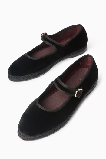 حذاء ماري جين أنتونيا مخمل