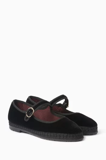 حذاء ماري جين أنتونيا مخمل