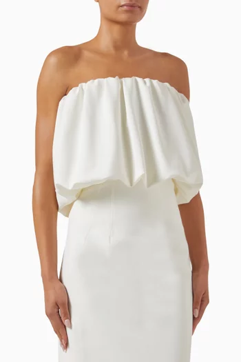 Coquille De Mer Strapless Bodysuit