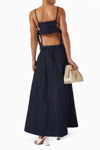 Top & Skirt Set in Taffeta