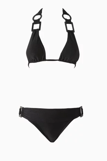 Geometric Triangle Bikini Set