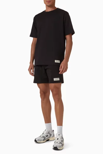 تي شيرت بقصة عادية قماش سوفتسكين معاد تدويره