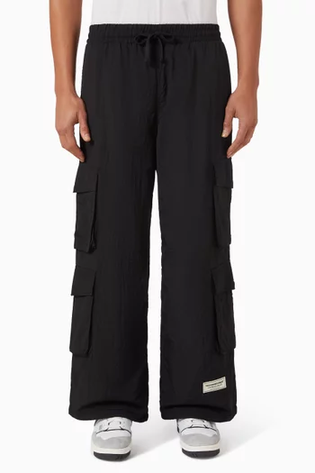 Wide Leg Pocket Pants in Recycled Shell