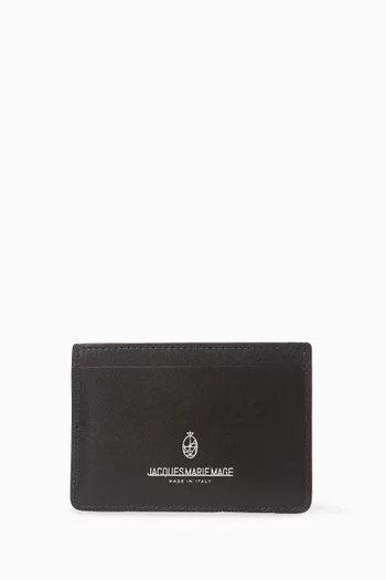 Theodore Card Holder in Leather