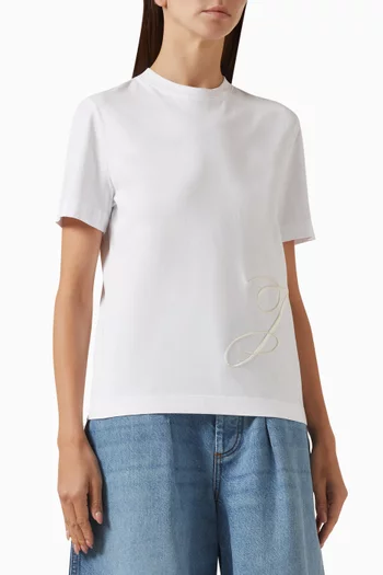 Le J T-shirt in Cotton Jersey