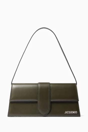 Le Bambino Long Shoulder Bag in Smooth Leather