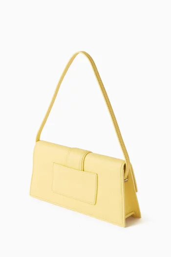 Le Bambino Long Shoulder Bag in Grained Leather
