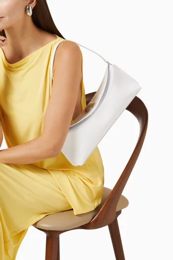 حقيبة كتف اوفالو جلد