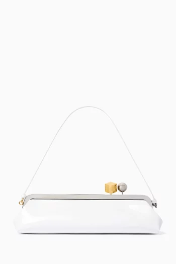 Small La Pochette Salon Shoulder Bag in Leather