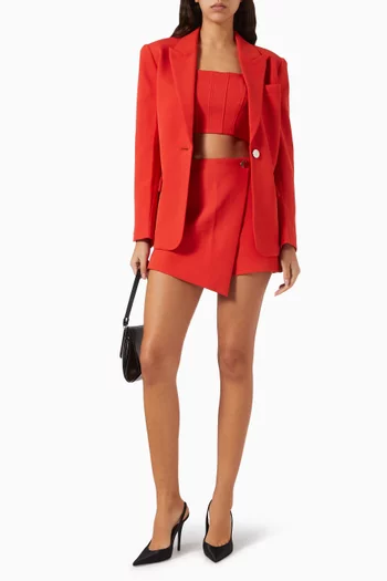 Rhea Corset Cropped Top