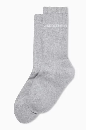 Les Chaussettes Socks in Organic-cotton Blend