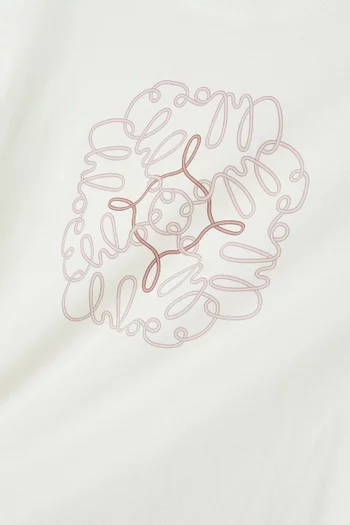 Handwritten Logo T-shirt in Cotton