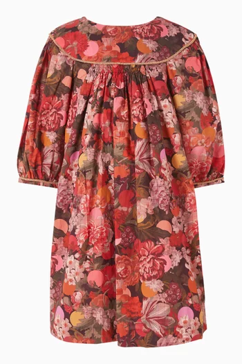 فستان جوزيان بنقشة زهور