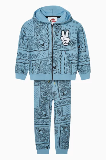 x Disney Mickey Mouse Sweatpants in Cotton