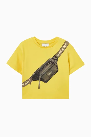 Snapshot Short-sleeve T-shirt in Cotton