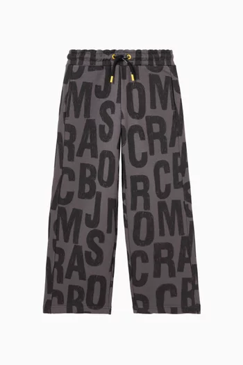 Jumbled Logo Sweatpants
