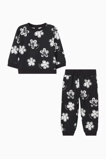 Floral Tracksuit in Cotton