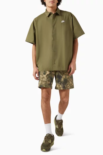 Club Button Oversized Shirt