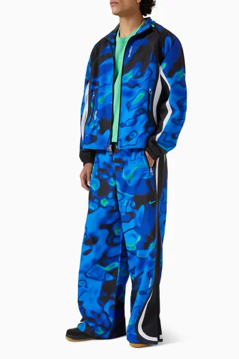 بنطال رياضي مقاوم للماء بنقشة