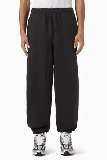 بنطال بشعار سولو بحواف مطاطية صوف