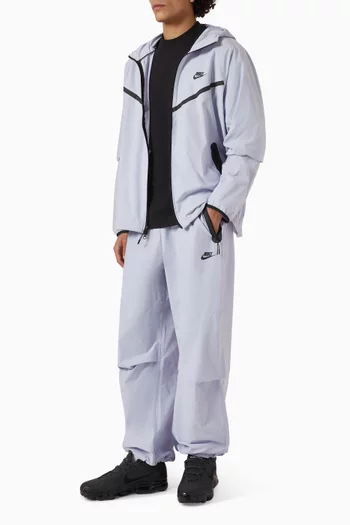 بنطال فضفاض قماش معالج