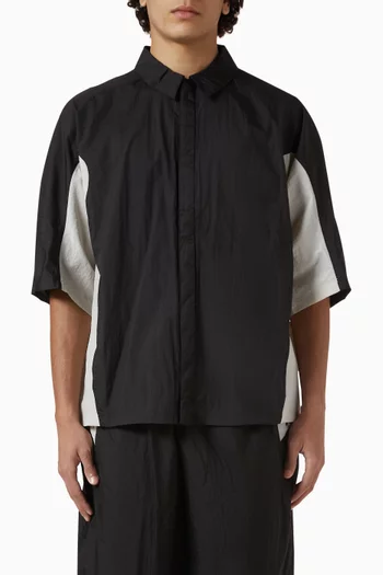 Tech Woven Oversized Shirt