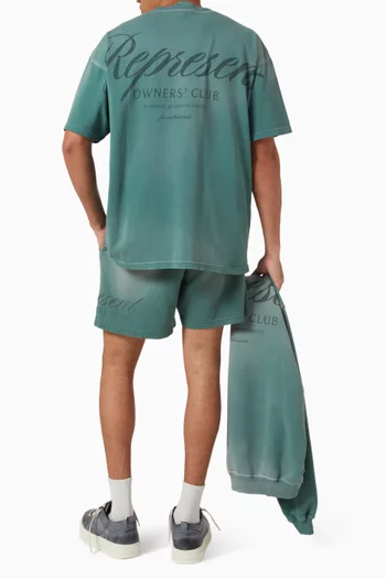 تي شيرت بشعار Owners Club‏ قطن