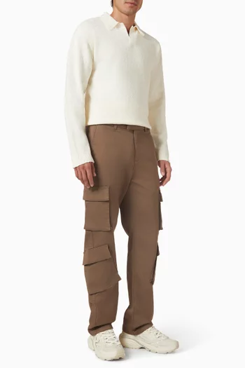 Cargo Pants in Cotton Blend