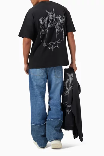 Thoroughbred Dogs T-shirt in Cotton